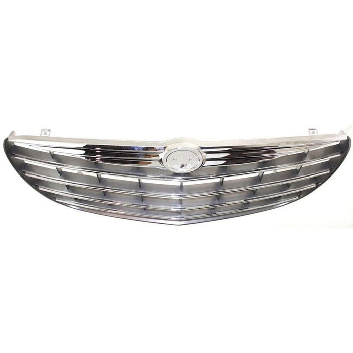 2004-2006 Chrysler Sebring Convertible Grille Chrome Black - CH1200286-Partify-Painted-Replacement-Body-Parts