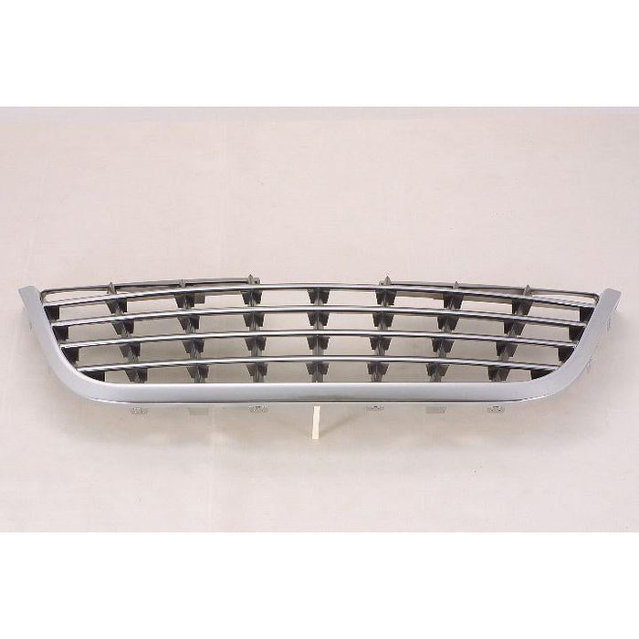 2008-2010 Chrysler Town & Country Grille Chrome/Dark Gray Touring/Limited - CH1200309-Partify-Painted-Replacement-Body-Parts