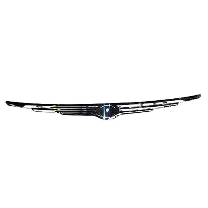2005-2007 Chrysler Town & Country Upper Grille Molding - CH1203103-Partify-Painted-Replacement-Body-Parts