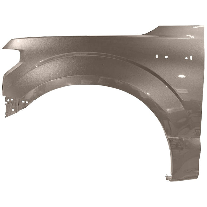 2015-2020 Ford F-150 Driver Side Fender Without Flare Holes - FO1240298-Partify-Painted-Replacement-Body-Parts