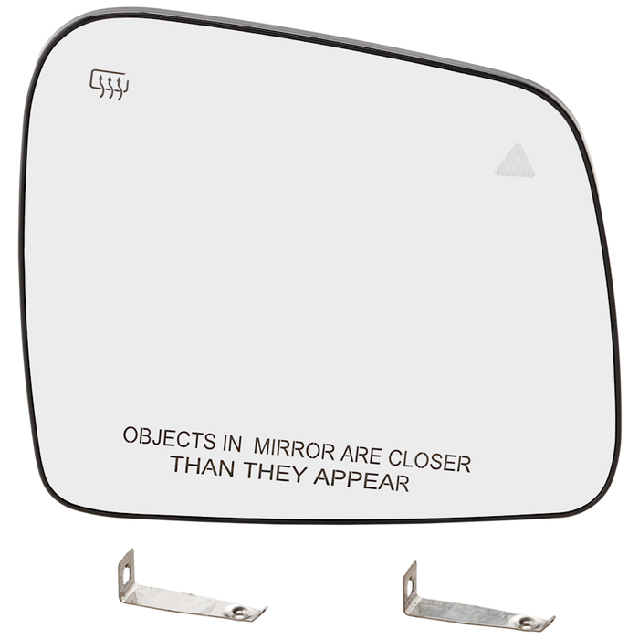 2011-2022 Jeep Grand Cherokee/Cherokee WK Passenger Side Door Mirror Glass - CH1325177-Partify-Painted-Replacement-Body-Parts