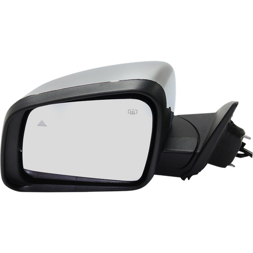 2011-2022 Dodge Durango Driver Side Door Mirror - CH1320420-Partify-Painted-Replacement-Body-Parts