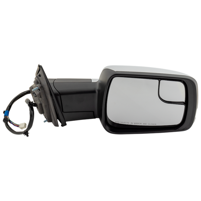 2019-2022 Ram 1500 Passenger Side Door Mirror - CH1321474-Partify-Painted-Replacement-Body-Parts