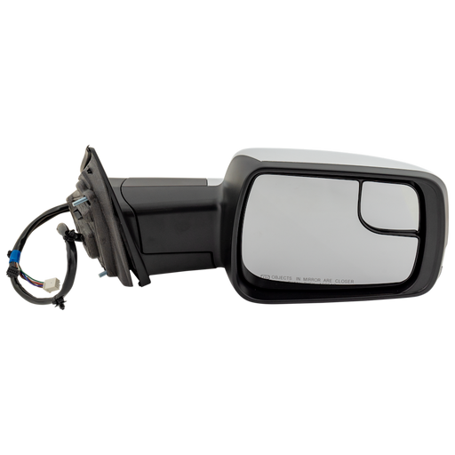 2019-2022 Ram 1500 Passenger Side Door Mirror - CH1321474-Partify-Painted-Replacement-Body-Parts
