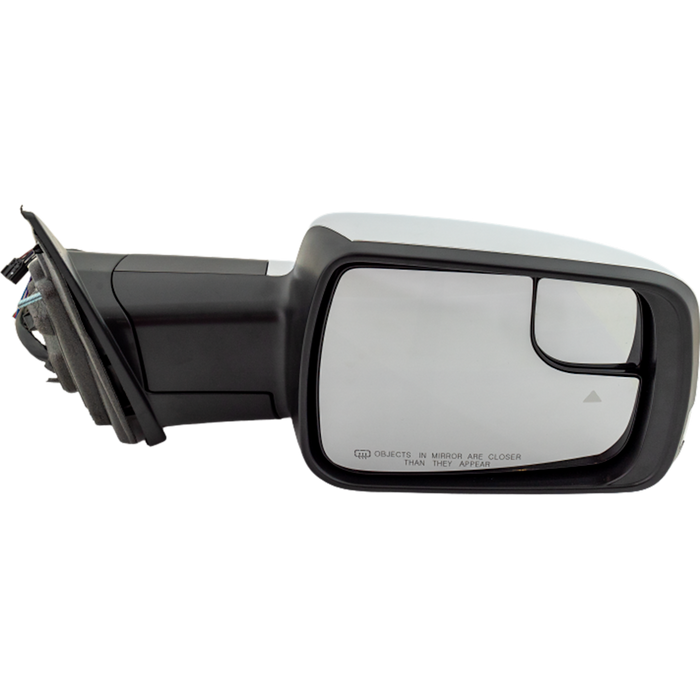 2019-2022 Ram 1500 Passenger Side Door Mirror - CH1321475-Partify-Painted-Replacement-Body-Parts
