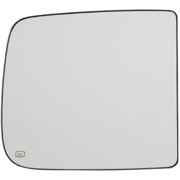 2010 Dodge Ram 1500 Passenger Side Door Mirror Glass - CH1325127-Partify-Painted-Replacement-Body-Parts