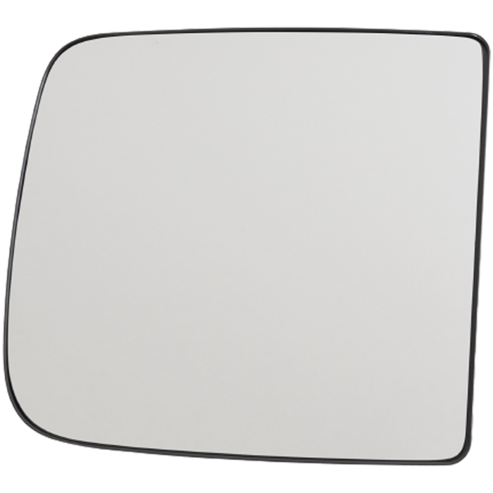 2019-2022 Ram 1500 Passenger Side Door Mirror Glass Manual W/Towing Pkg W/O Blind Spot Detection Main Glass Flat - CH1325131-Partify-Painted-Replacement-Body-Parts