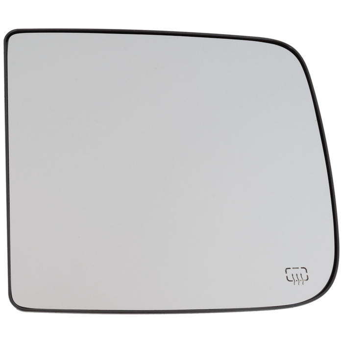 2019-2024 Ram 1500 Driver Side Door Mirror Glass Power Heated W/Towing Pkg W/O Blind Spot Detection Main Glass Flat - CH1324132-Partify-Painted-Replacement-Body-Parts