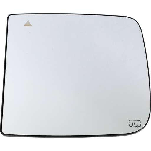 2019-2024 Ram 1500 Driver Side Door Mirror Glass W/Towing Pkg W/Blind Spot Detection Chrome Trim Main Glass Flat - CH1324140-Partify-Painted-Replacement-Body-Parts