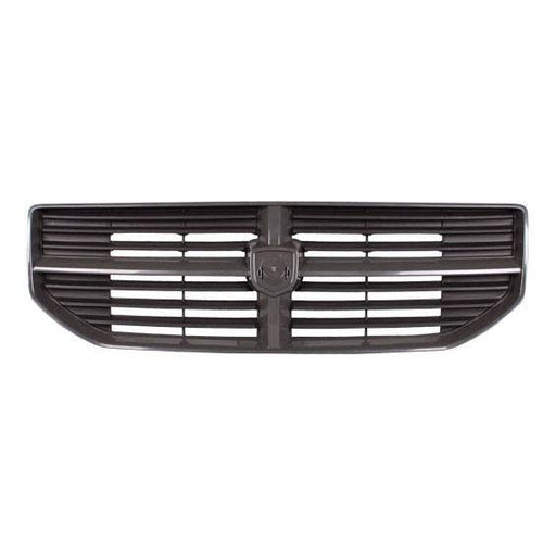 2007-2012 Dodge Caliber Grille Matte Gray PTM - CH1200300-Partify-Painted-Replacement-Body-Parts