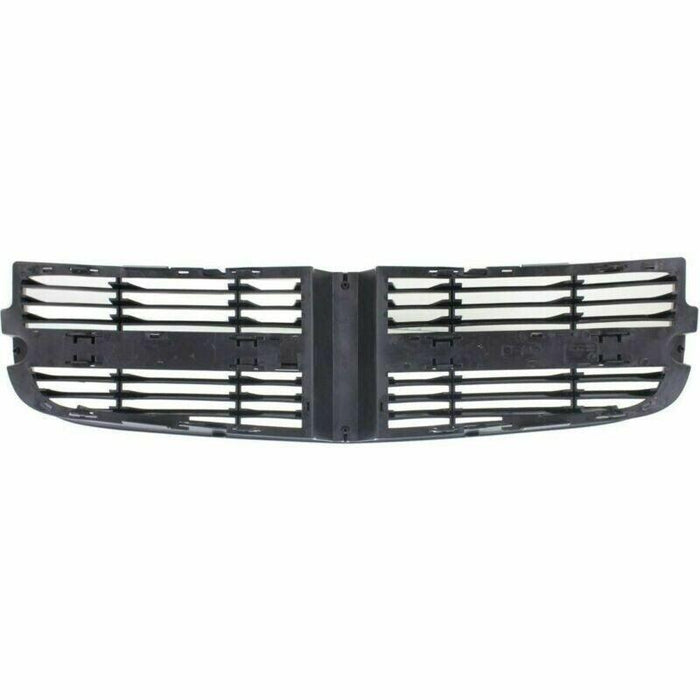 2006-2010 Dodge Charger Grille Matt Black With Painted Gray Frame Without Srt-8 Model - CH1200365-Partify-Painted-Replacement-Body-Parts