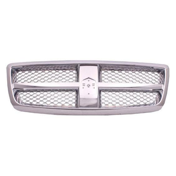 2009-2012 Dodge Pickup Dodge RAM 1500 Grille Chrome With Chrome Frame - CH1200326-Partify-Painted-Replacement-Body-Parts