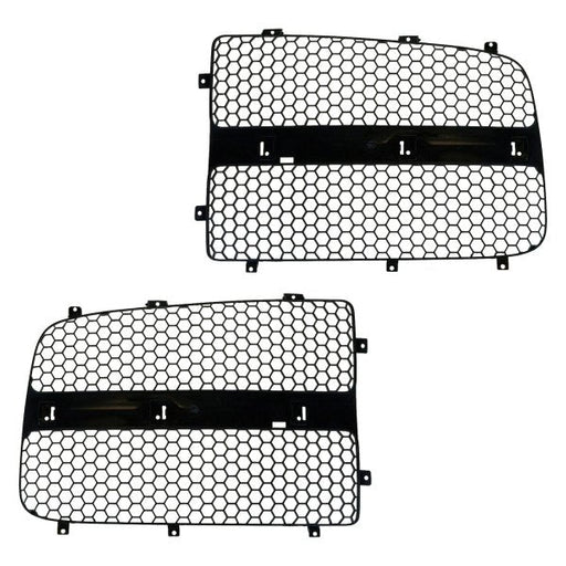 2004-2005 Dodge Pickup Dodge RAM 1500 Grille Panel Passenger Side Black - CH1201109-Partify-Painted-Replacement-Body-Parts