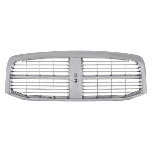 2006-2009 Dodge Pickup Dodge RAM Mega Cab Grille Chrome - CH1200281-Partify-Painted-Replacement-Body-Parts