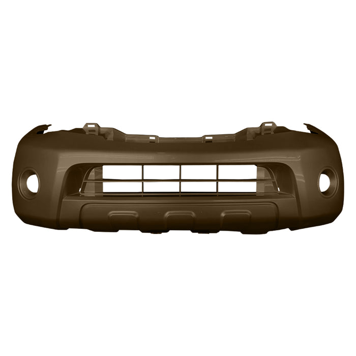 2008-2012 Nissan Pathfinder Front Bumper Without Spoiler Holes - NI1000248-Partify-Painted-Replacement-Body-Parts