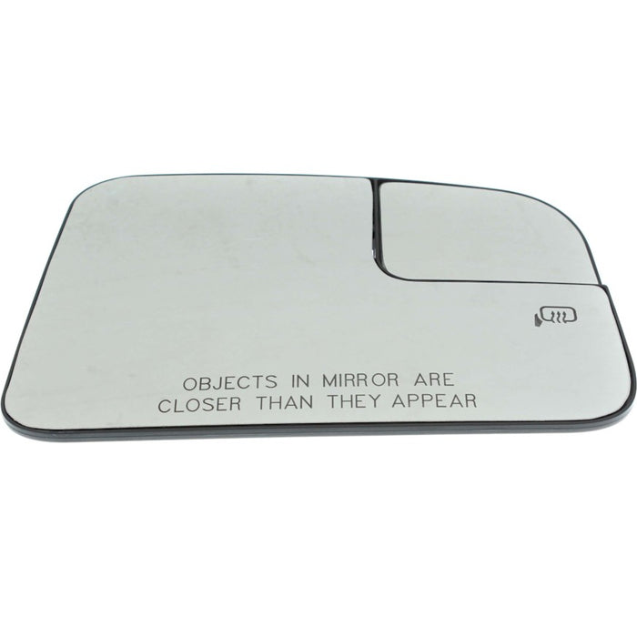 2009-2011 Ford Edge/Lincoln MKX Passenger Side Door Mirror Glass Heated 8 1/2 4 7/8 X 7 11/16 Convex - FO1325156-Partify-Painted-Replacement-Body-Parts