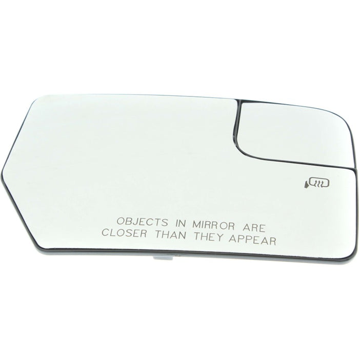 2012-2017 Ford Expedition/Lincoln Navigator Passenger Side Door Mirror Glass Heated W/Spotter Convex - FO1325160-Partify-Painted-Replacement-Body-Parts