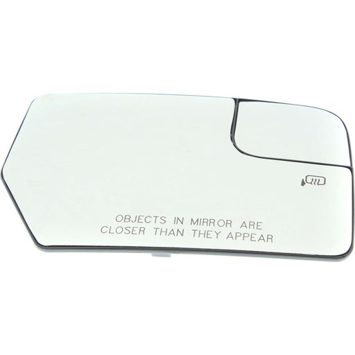 2012-2017 Ford Expedition/Lincoln Navigator Passenger Side Door Mirror Glass Heated W/Spotter Convex - FO1325160-Partify-Painted-Replacement-Body-Parts