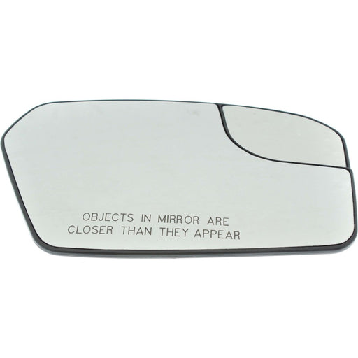 2011-2012 Ford Fusion Passenger Side Door Mirror Glass Non-Heated W/O Blis W/Spotter Glass - FO1325208-Partify-Painted-Replacement-Body-Parts