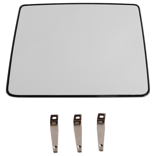 2007-2012 Ford F-150 Driver Side Door Mirror Glass Upper Heated Flat - FO1324116-Partify-Painted-Replacement-Body-Parts