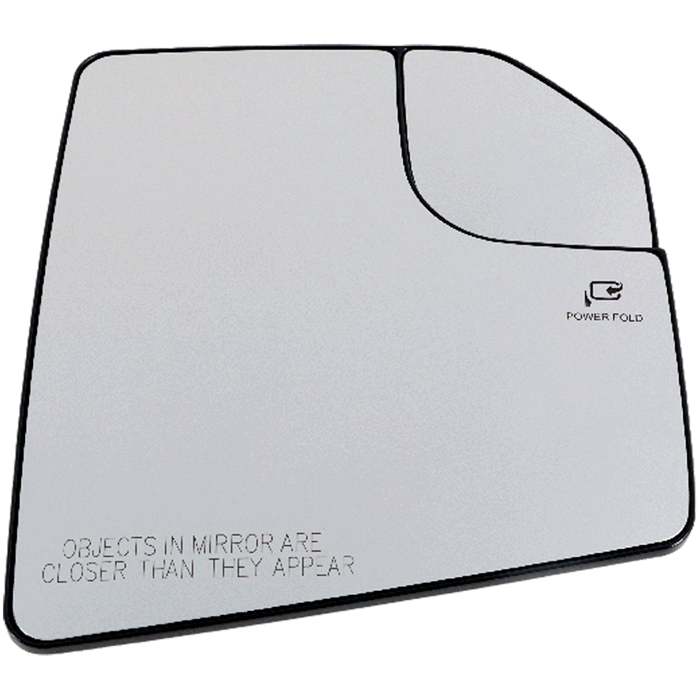 2015-2020 Ford F-150 Raptor Passenger Side Door Mirror Glass Heated W/O Blind Spot Detection W/Memory W/Integrated Spotter Mirror - FO1325176-Partify-Painted-Replacement-Body-Parts