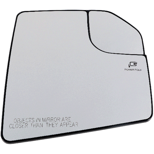 2015-2020 Ford F-150 Raptor Passenger Side Door Mirror Glass Heated W/O Blind Spot Detection W/Memory W/Integrated Spotter Mirror - FO1325176-Partify-Painted-Replacement-Body-Parts