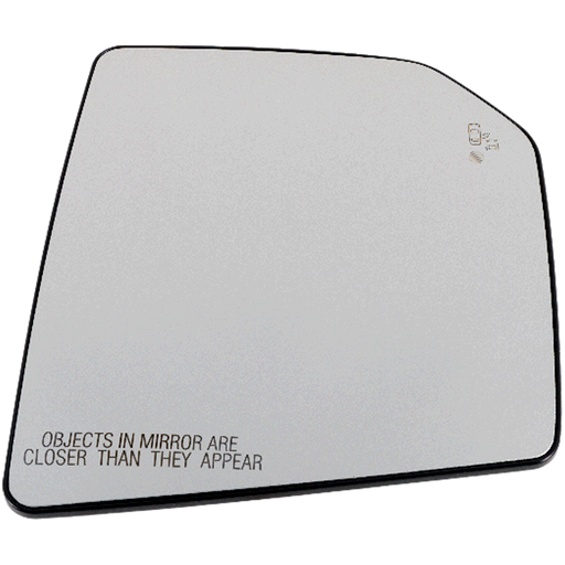 2015-2020 Ford F-150 Raptor Passenger Side Door Mirror Glass Standard Heated W/Blind Spot Detection W/O Spotter Mirror - FO1325141-Partify-Painted-Replacement-Body-Parts