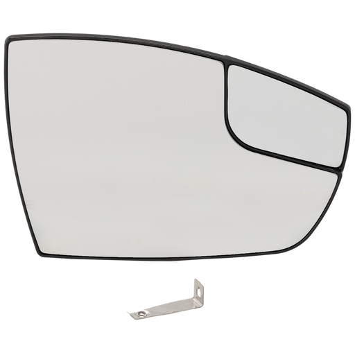 2013-2018 Ford C-Max/Escape Energi SE/Energi SEL/Energi Titanium/Hybrid SE/Hybrid SEL/Hybrid Titanium Passenger Side Door Mirror Glass Heated W/O Blis W/Signal Lamp W/Spotter - FO1325159-Partify-Painted-Replacement-Body-Parts
