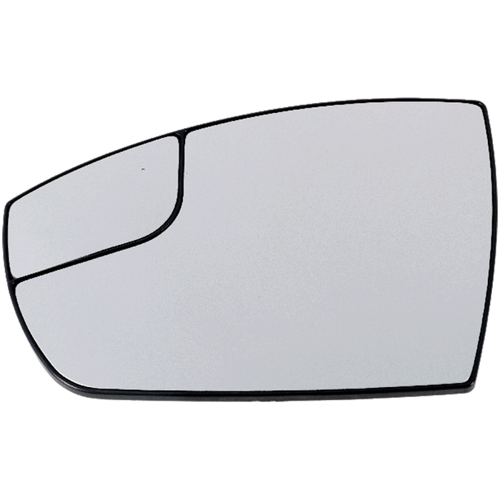 2013-2018 Ford C-Max/Escape Energi SE/Energi SEL/Energi Titanium/Hybrid SE/Hybrid SEL/Hybrid Titanium Driver Side Door Mirror Glass Non-Heated W/O Blis W/O Signal Lamp W/Spotter - FO1324158-Partify-Painted-Replacement-Body-Parts