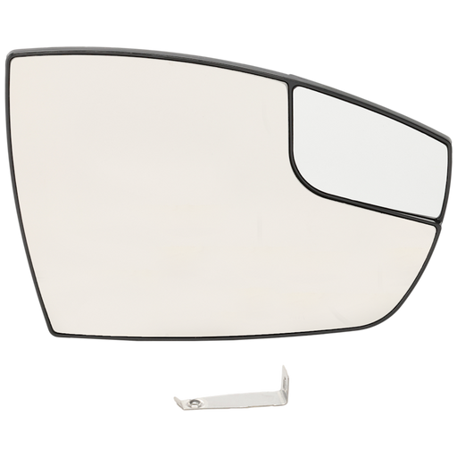 2013-2018 Ford C-Max/Escape Energi SE/Energi SEL/Energi Titanium/Hybrid SE/Hybrid SEL/Hybrid Titanium Passenger Side Door Mirror Glass Non-Heated W/O Blis W/O Signal Lamp W/Spotter - FO1325158-Partify-Painted-Replacement-Body-Parts