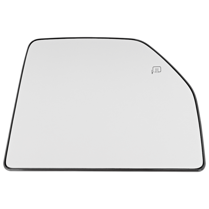 2015-2022 Ford F-150/F-250 Super Duty/F-350 Super Duty Passenger Side Upper Door Mirror Glass Telescopic Manual W/Signal Lamp - FO1325136-Partify-Painted-Replacement-Body-Parts