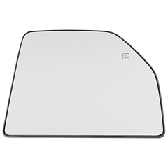 Passenger Side Upper Door Mirror Glass image