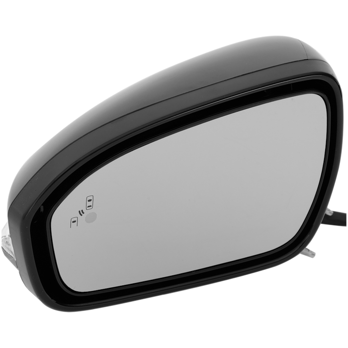 2015-2019 Ford Fusion Energi Platinum/Energi SE/Energi SEL/Energi Titanium/Platinum Hybrid/S Hybrid/SE Hybrid/SE LUX Hybrid/SEL Hybrid/Titanium Hybrid Driver Side Door Mirror W/Blis W/S/L W/P/L W/Indicator W/O Dimming - FO1320544-Partify-Painted-Replacement-Body-Parts