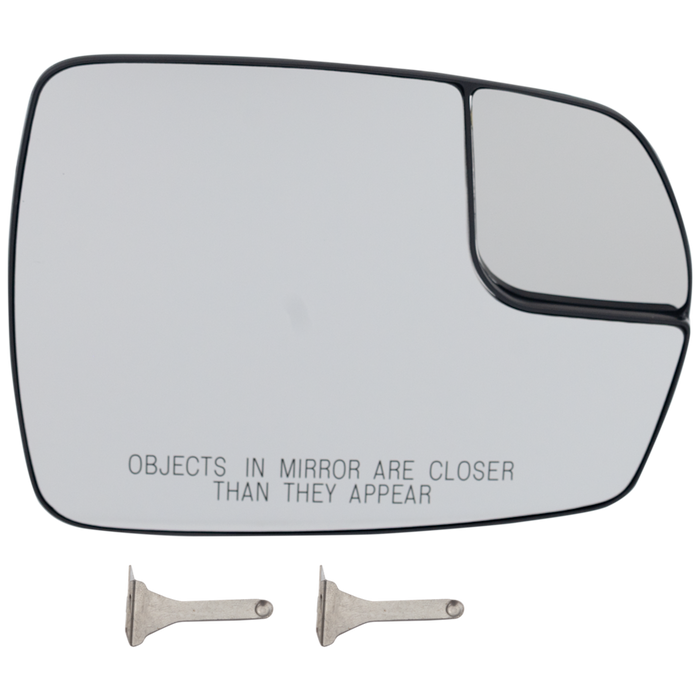 2015-2018 Ford Edge Passenger Side Door Mirror Glass Non-Heated W/O Blis - FO1325223-Partify-Painted-Replacement-Body-Parts