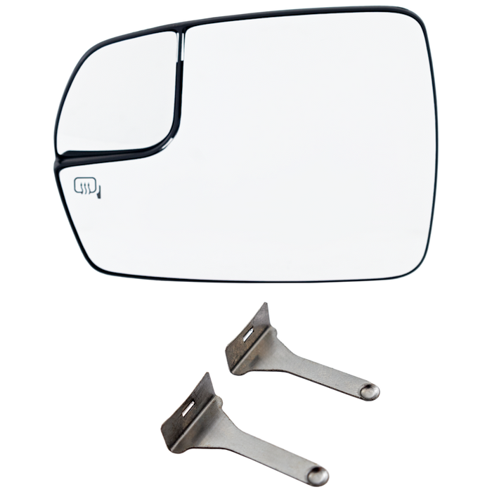 2015-2018 Ford Edge Driver Side Door Mirror Glass Heated W/O Blis - FO1324224-Partify-Painted-Replacement-Body-Parts