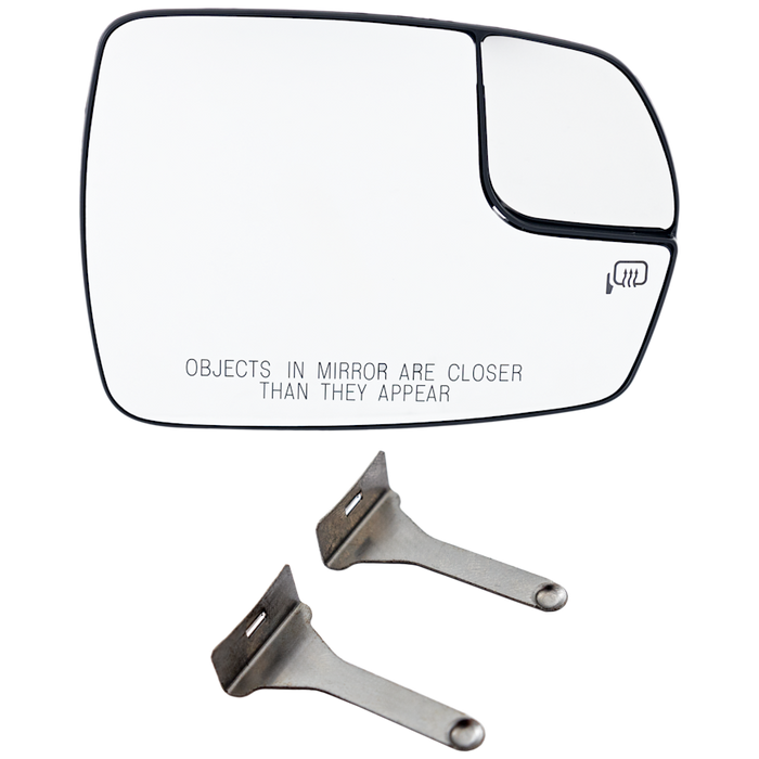 2015-2018 Ford Edge Passenger Side Door Mirror Glass Heated W/O Blis - FO1325224-Partify-Painted-Replacement-Body-Parts