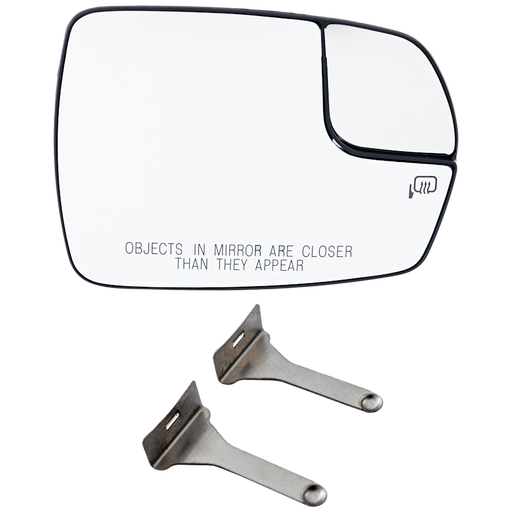 2015-2018 Ford Edge Passenger Side Door Mirror Glass Heated W/O Blis - FO1325224-Partify-Painted-Replacement-Body-Parts