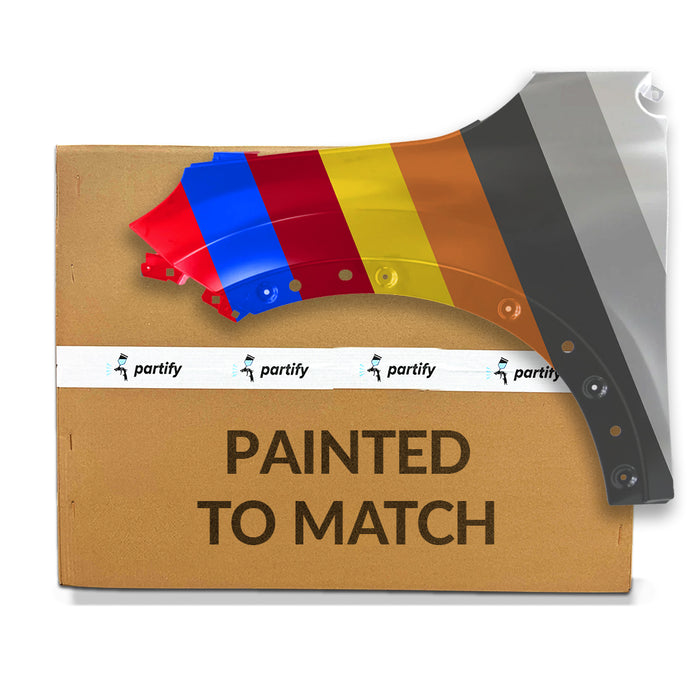 2016-2023 Fiat 500X Front Driver Side Fender - FI1240103-Partify-Painted-Replacement-Body-Parts