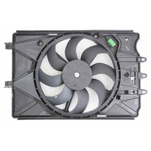 2014-2017 Fiat 500L Engine Cooling Fan Assembly - FI3115101-Partify-Painted-Replacement-Body-Parts