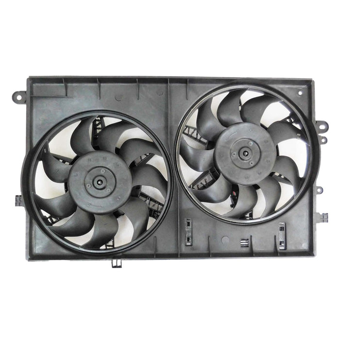 2014-2019 Fiat 500 E Engine Cooling Fan Assembly - FI3115105-Partify-Painted-Replacement-Body-Parts