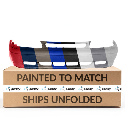 1994-1995 Ford Aspire SE Front Bumper - FO1000125-Partify-Painted-Replacement-Body-Parts