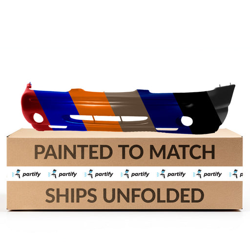 1995-1997 Ford Contour Front Bumper W/Integral Impact Strip - FO1000400-Partify-Painted-Replacement-Body-Parts