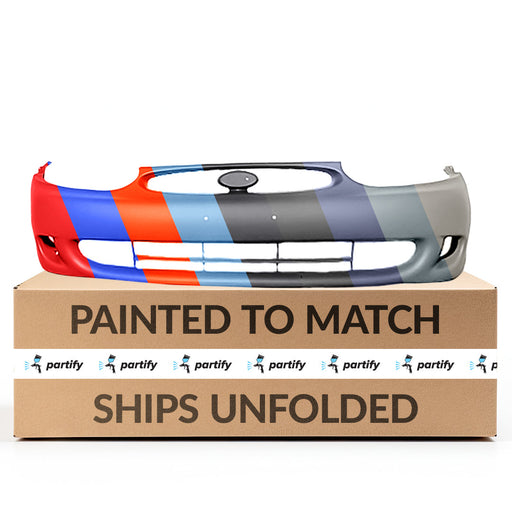 1997 Ford Aspire CAPA Certified Front Bumper - FO1000415-Partify-Painted-Replacement-Body-Parts