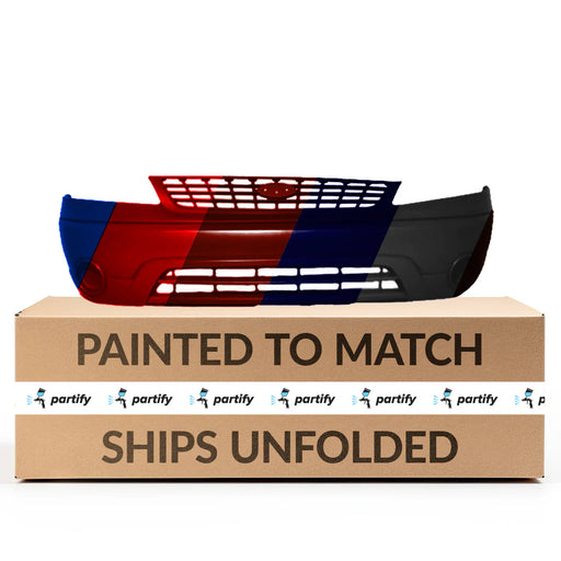 2001-2003 Ford Windstar Front Bumper Without Fog Light Holes - FO1000490-Partify-Painted-Replacement-Body-Parts