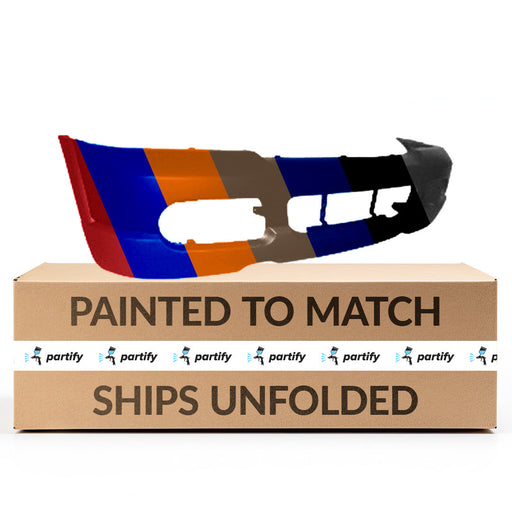 2002 Ford Explorer Eddie Bauer/Limited/Postal/XLS/XLT CAPA Certified Front Bumper Cool Gray W/O Absorber - FO1000507-Partify-Painted-Replacement-Body-Parts