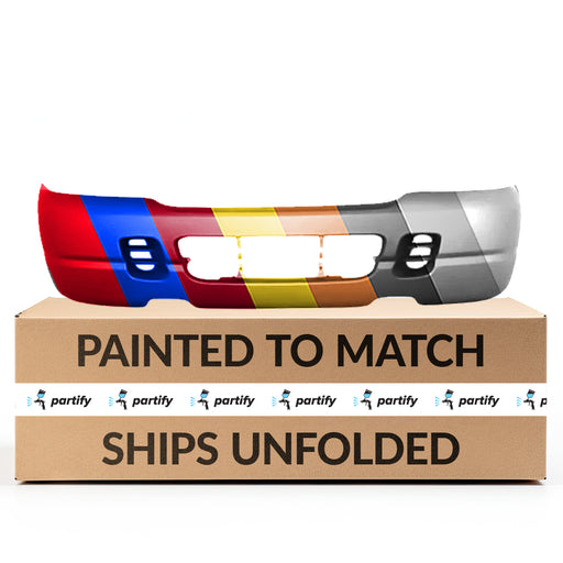 2002 Ford Explorer Eddie Bauer/Limited/Postal/XLT Front Bumper W/O Wheel Opening Moldings Cool Gray W/O Absorber - FO1000509-Partify-Painted-Replacement-Body-Parts