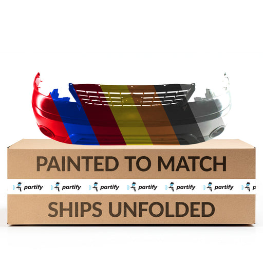 2001-2003 Ford Windstar Base/LX CAPA Certified Front Bumper Dark Gray Textured Bottom Paint To Match Upper - FO1000519-Partify-Painted-Replacement-Body-Parts