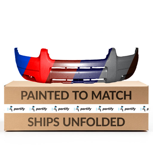 2001-2004 Ford Escape Platinum XLT Front Bumper With Fog Light Holes & Without Molding Holes - FO1000520-Partify-Painted-Replacement-Body-Parts