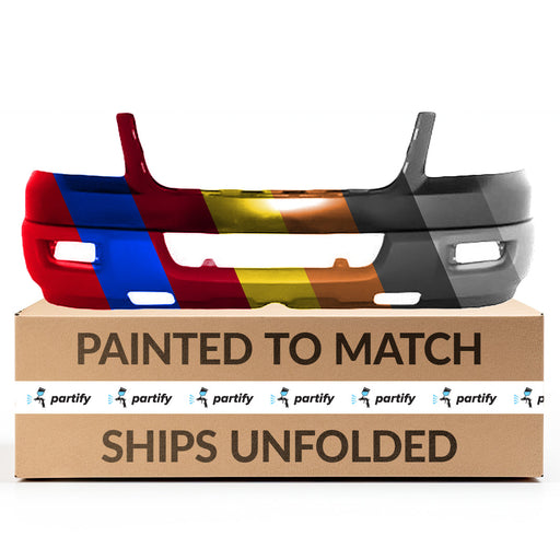 2003 Ford Expedition XLT Platinum Front Bumper - FO1000523-Partify-Painted-Replacement-Body-Parts