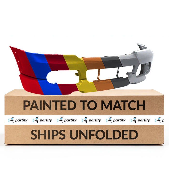 2003 Ford Explorer Eddie Bauer/Limited/Postal/XLS CAPA Certified Front Bumper Platinum W/O Absorber - FO1000538-Partify-Painted-Replacement-Body-Parts